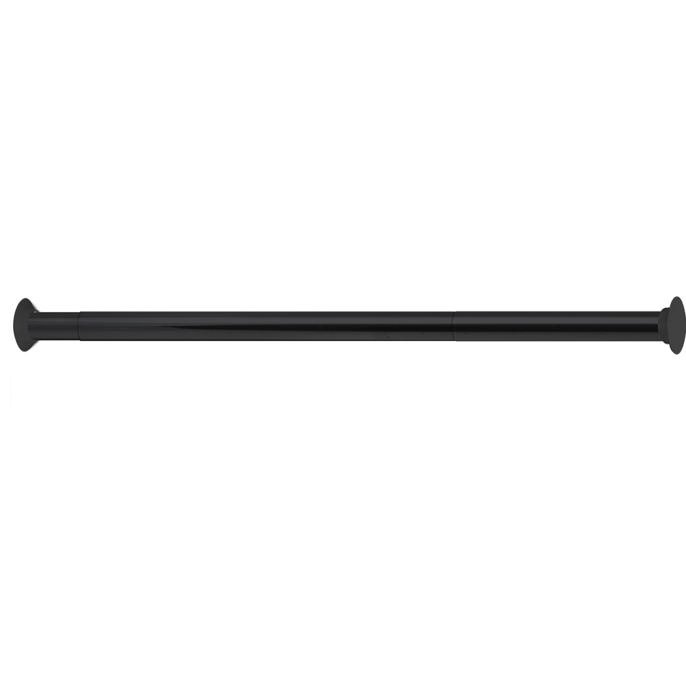 Drapery Rod Expander Rod, 750-2200mm, Black, Habo 30147