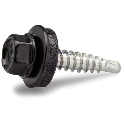 Farmar Skrue Overlap, 4,8x20mm, Sort, 250stk, Fast 284893