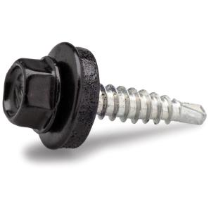 Farmar Skrue Overlap, 4,8x20mm, Sort, 250stk, Fast 284893