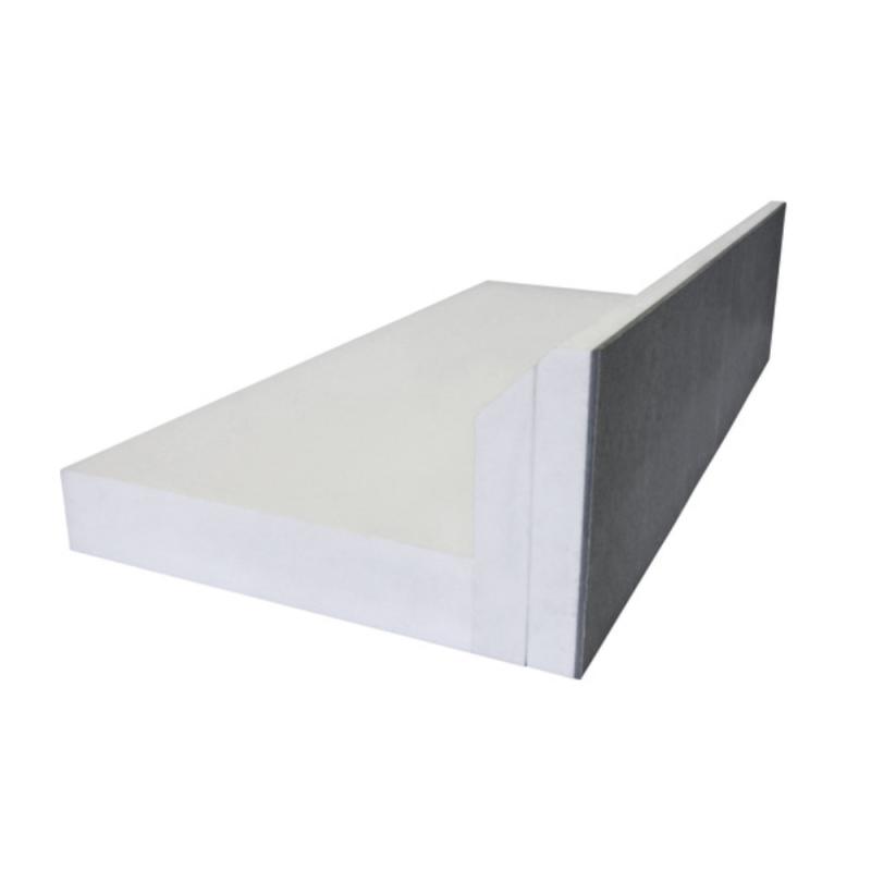Siroc L-element Fibercement JP200 Rakt 300x600x1200mm BEWI
