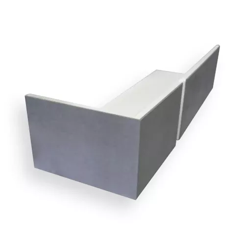 Kantelement Siroc 300x600mm Fibercement L-element Hörn
