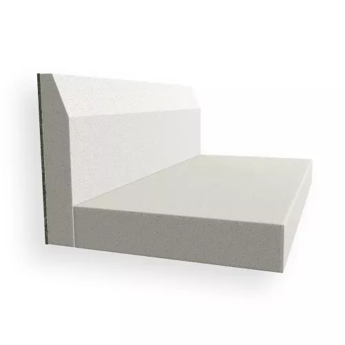 Kantelement Siroc FC L-element Rakt 400/600mm JP300 Jackon