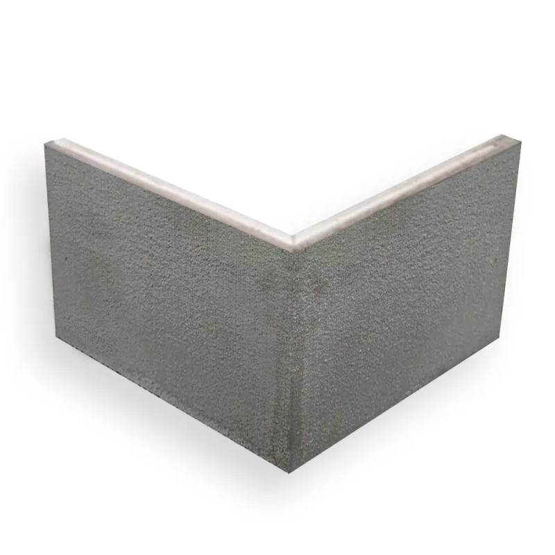 Siroc L-element Betong Borstad Yta, Hörn JP200 Hörn 300, 400, 500, 600mm BEWI (500 x 600 + (593+593) mm)
