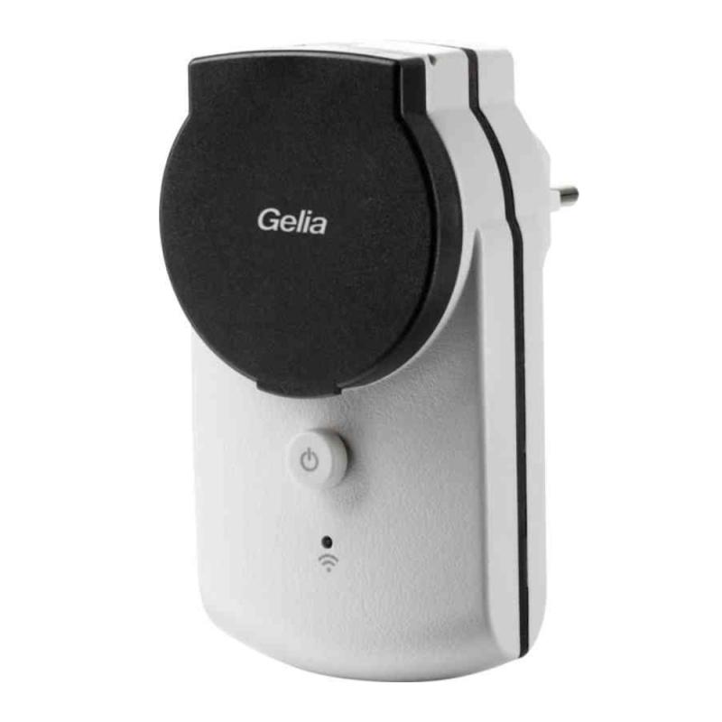 ​Smart Plug Wifi Utomhus 16A 3680W 230V IP44 Vit Gelia