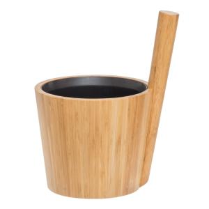 Sauna Bucket, Bamboo, 5L, Rento