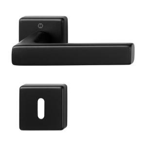 Indvendigt Dørhåndtag Swedoor Dallas Med Nøgleplade Sort