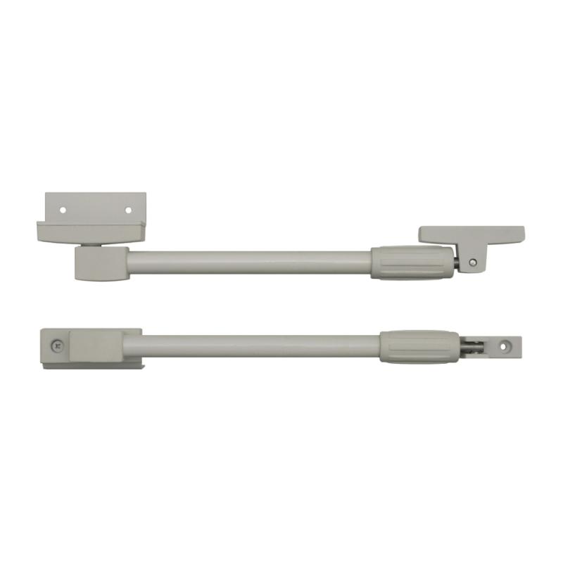 Dørstop DX2 770-910mm Hvidlakeret Stål Beslagkonsult