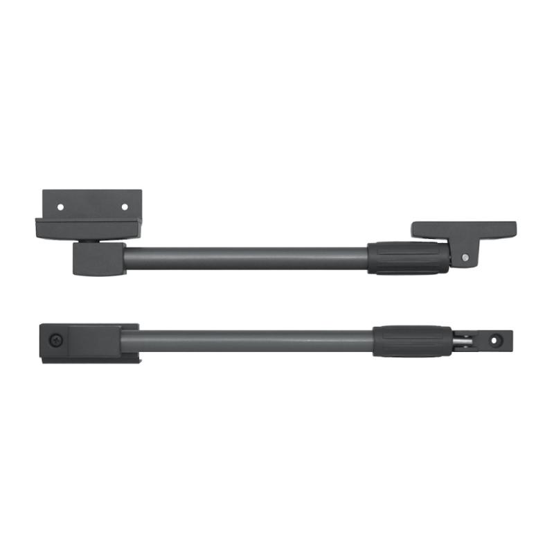 Dørbremse DX2 770-910mm Grålakeret Stål Beslagkonsult