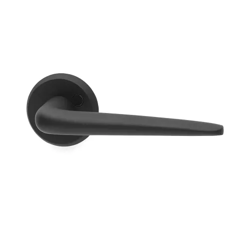 Udvendigt  Dørgreb Porto Sort, Habo 19576