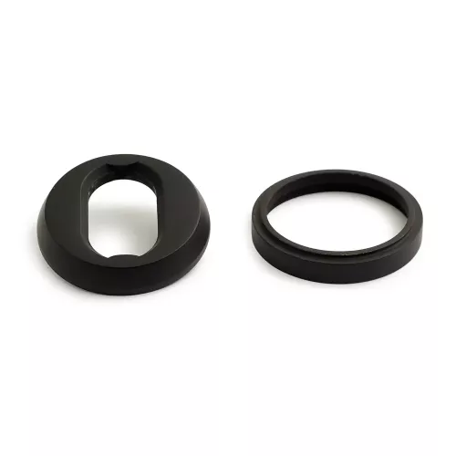 Cylinderring Universal Svart Aluminium, Habo 19579