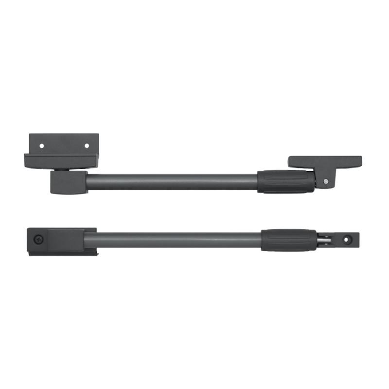 Dörrbroms DX1 590-769mm Grålackerat Stål Beslagskonsult