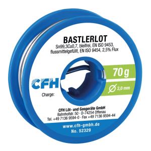 Basic Solder Wire BL329, 2mm, CFH