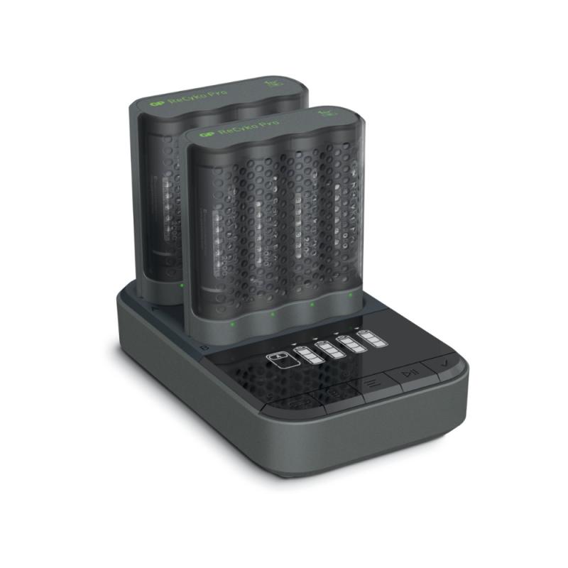 Batterioplader Recyko Pro, 8xAA, 2000mAh, GP
