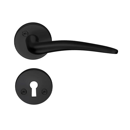 Innerdörrhandtag Matt Svart, Beslagsboden B284BNS