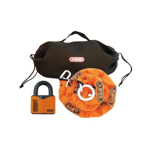 Låskpt Hængelås, 37/55, Låsekæde 2m, Abus