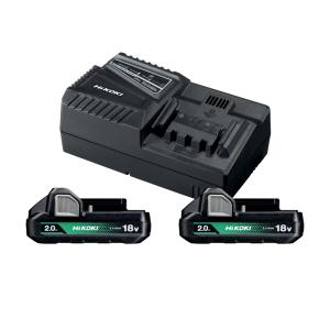 Battery Pack 18V, 2 x BSL1820M + UC18YFSL, Hikoki 68020013