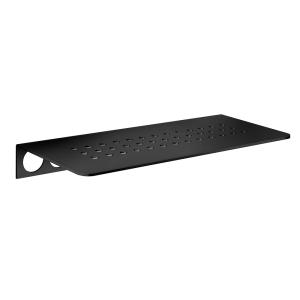 Shelf Sideline For Tiling, Matt Black, Smedbo DB3061