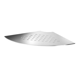 Corner Shelf Sideline For Tiling, Polished Stainless, Smedbo DK3063