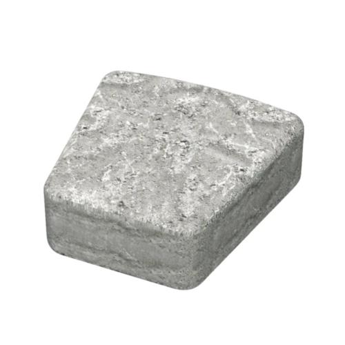 Marksten Troja Antik Cirkelsten 140x140/95x50mm Grå Benders