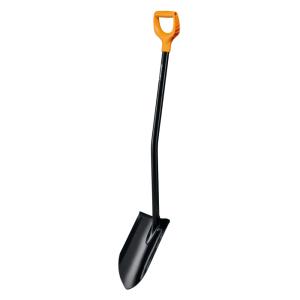 Spade Solid Incl. XL-Blade, Long Handle, Black, Fiskars