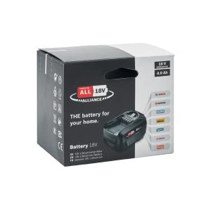 Batteri, 18V, 4,0 Ah, Rapid