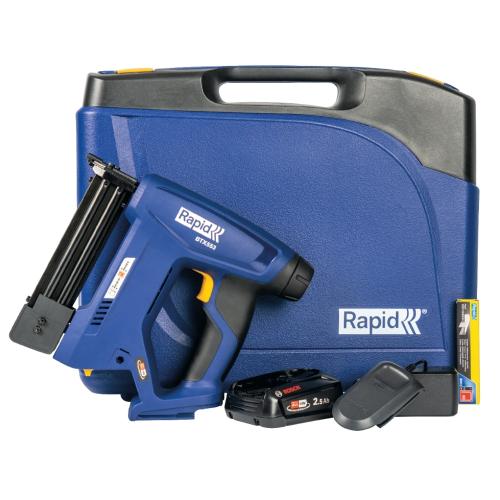 Klammer/Spikpistol BTX553 I Väska, Rapid