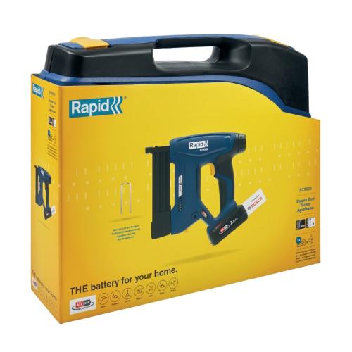 Klammer/Spikpistol BTX606 I Väska, Rapid