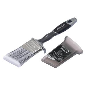 Lacquer Brush Slanted, Platinum, 50mm, Anza