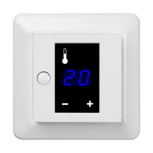 Digital Timer RS ​​​​Touch Display 16A 3600W 230V IP20 Ren Hvid Elko