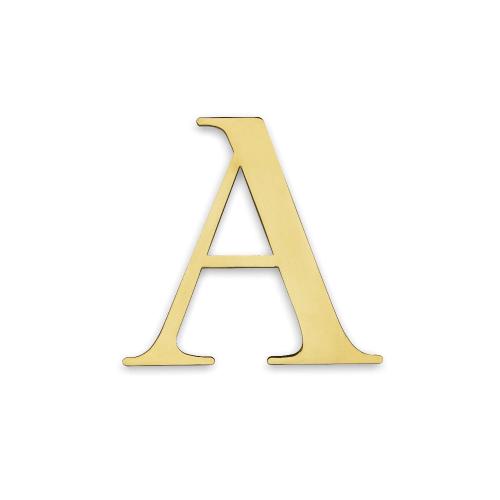 Bogstav  Century Messing 98 mm