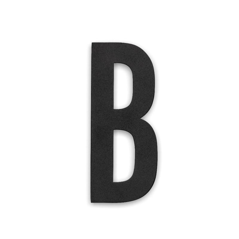 ​Bogstav Arbejde sort 118 mm (B)