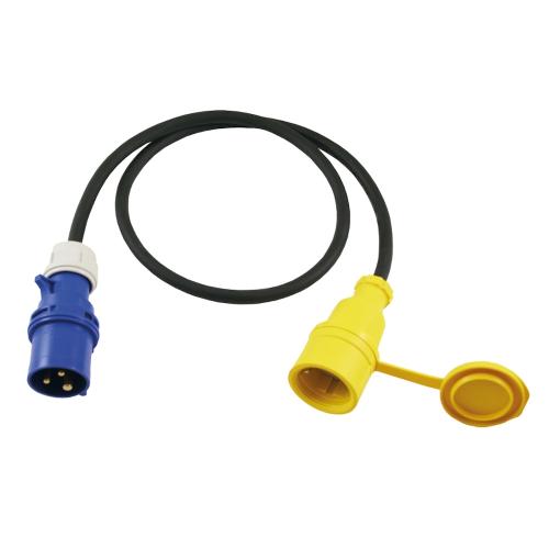 Övergångskabel 216-6 Till Schuko, IP44, Amiga