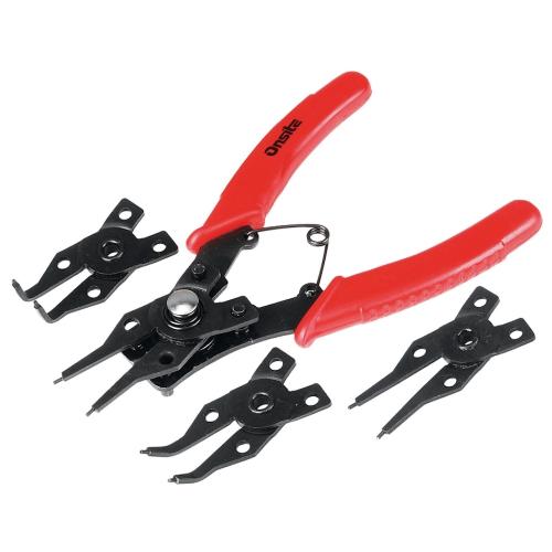 Låsringtångset 150mm 4 Delar 6st Onsite