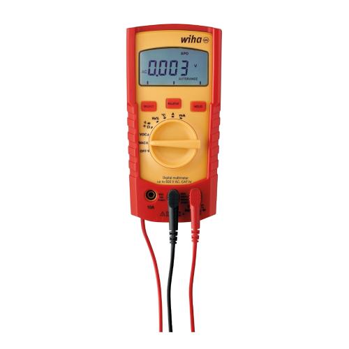 Digitalt Multimeter KAT IV 600V AC Wiha