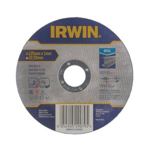 Cutting Disc Metal, 125x22.2x1.0mm, 25pcs, Irwin