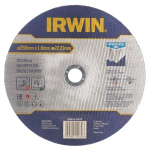 Cutting Disc RF Steel, 125x22.2x1.8mm, 10pcs, Irwin