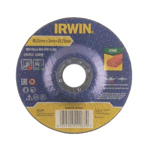 Stone Cutting Disc, 115x22.2x3.2mm, 25pcs, Irwin