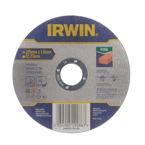 Stone Cutting Disc, 125x22.2x1.6mm, 25pcs, Irwin