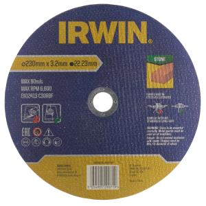 Kapskiva Sten, 230x22,2x3,2mm, 10st, Irwin