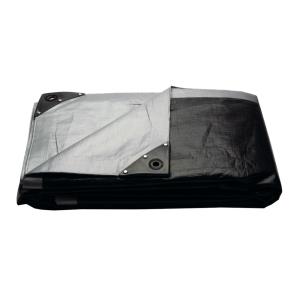 Tarpaulin, 5x8m, Silver Or Black, ETC