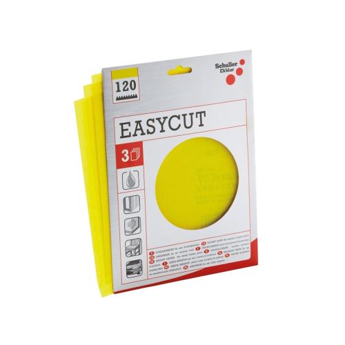 Slippapper, K180, 230x280mm, 6st, Schuller Eh'klar