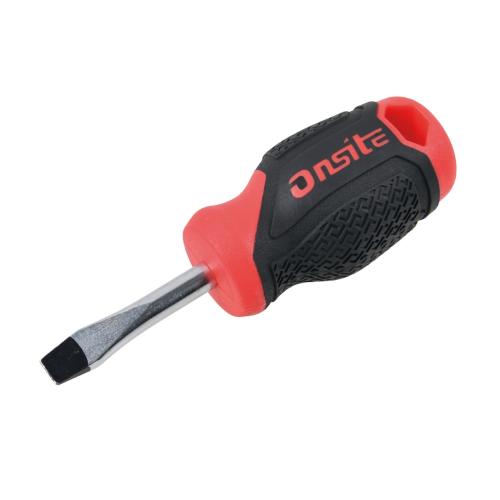 Skruetrækker Spår 6x38mm Stubby 6stk Onsite