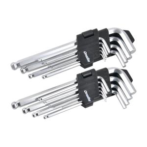 Unbrakonøglesæt Med Kugle 18 Dele Onsite