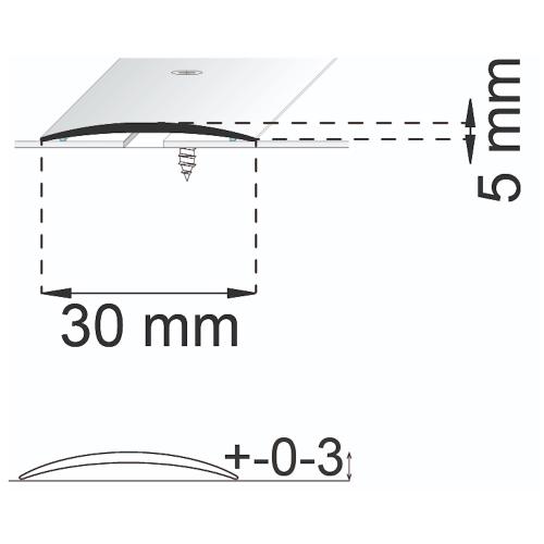 Joint Strip A03, 1000mm, Habo