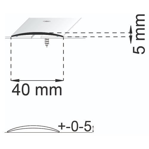 Joint Strip A13, 1000mm, Habo