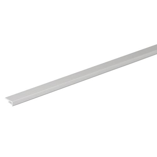 Edge Strip Self-Adhesive SA46, 1000mm, Stainless Steel, Habo 30539