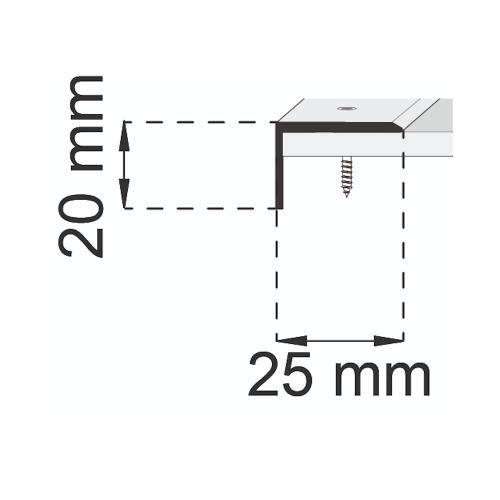 Edge Strip A26, 1000mm, Habo