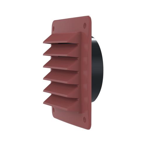 Gitter 150mm Med Stos, Rød/Sort, Fresh