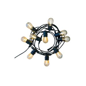 Light String Cozy, 12V, E27, 5Mx10, LightsOn