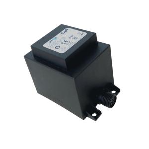 Transformer, 60W, 12V, IP67, Black, LightsOn